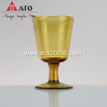 Elegant caliber wine glass short wine glass goblet